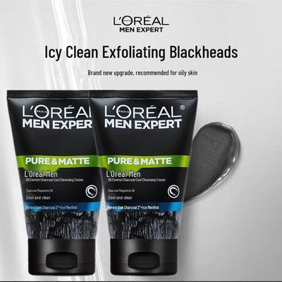 L'Oréal Men Expert Hydra Energetic Ice Effect Очищающее средство для контроля жирности