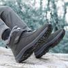 Outdoor Hiking Boots for Women Platform Snow Shoes Boots Plush Keep Warm Men Boots Winter Ankle Boots Comfortable Walking Shoes
