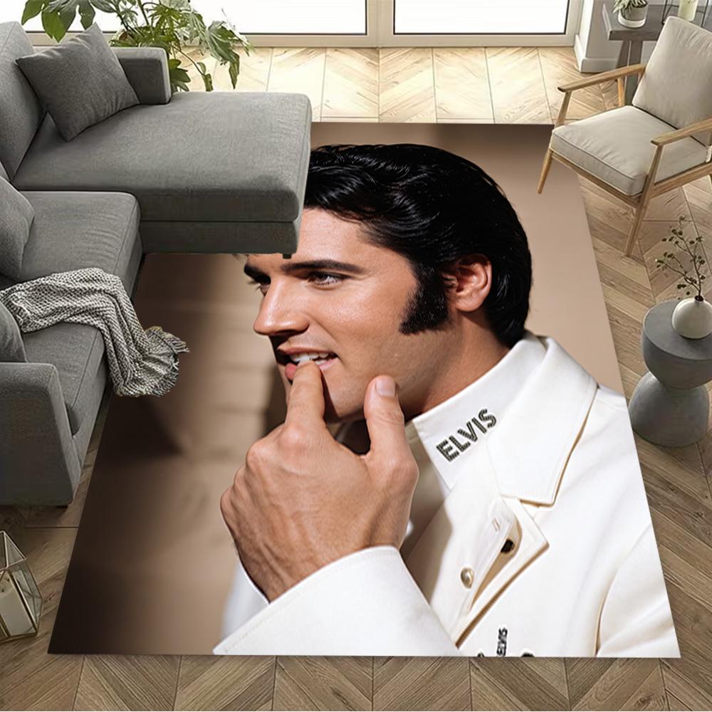 Rock Roll Icon Carpet Design for Bedrooms Balcony Game Room Foyer Antislip Carpet Office home decor Perfect Gift for Valentine's Wedding Birthday