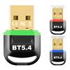 USB BT 5.4 Dongle Adapter BT Adapter Supports Windows 11/10/8.1 BT 5.4 Dongle Receiver for PC Speaker Wireless Mouse Keyboard