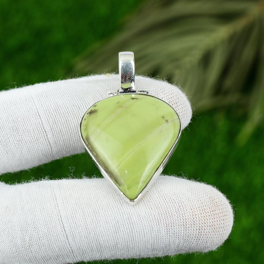 Натуральный Императорский Яшма Драгоценный Камень Ювелирные Изделия 925 Пробы Серебро Подвеска Для Женщин