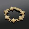 Popular Fashion Exquisite Hip Hop Jewelry Bling CZ Iced Out Four Leaf Clover Infinite Bracelet for Women and Men