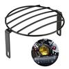 7inch Retro Metal Motorcycle Grill Side Mount Headlight Cover
