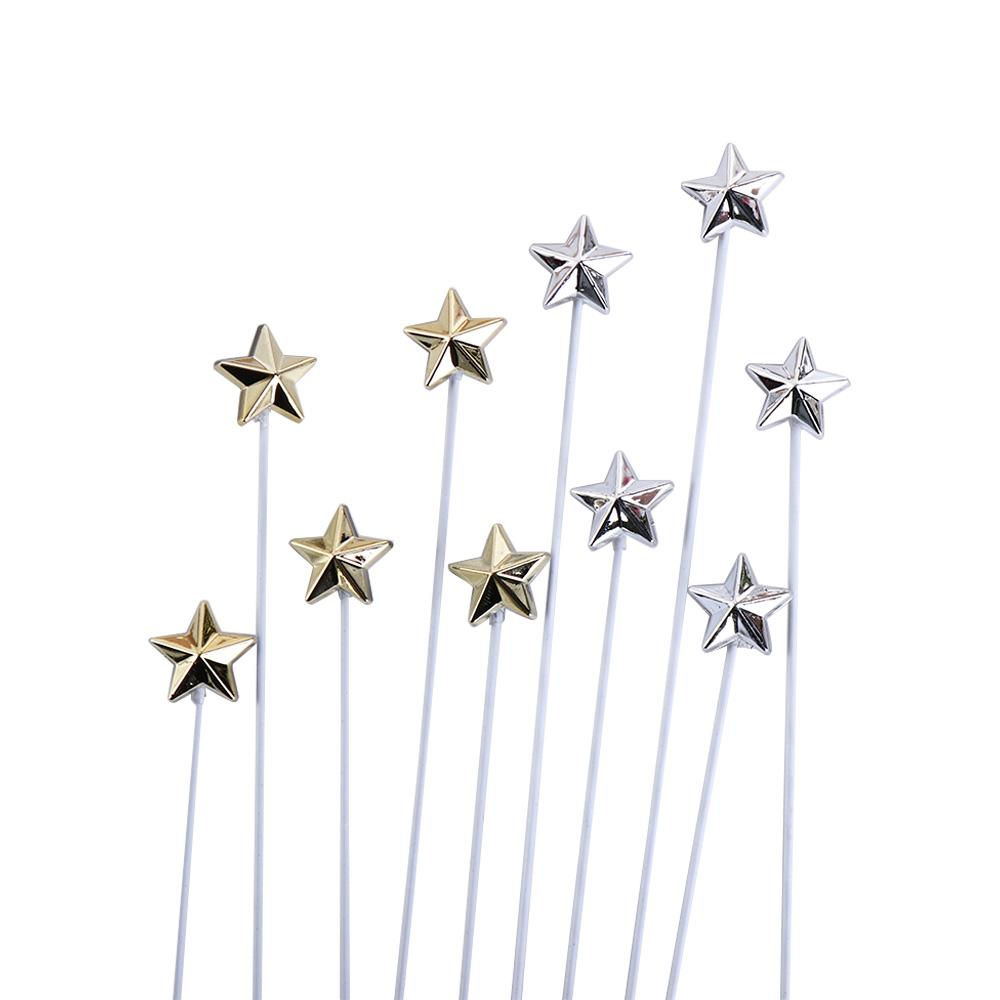 Wedding Birthday Five-Pointed Star Cake Insert Baking Gifts Birthday Supplies Cake Topper