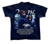 НОВАЯ Черная футболка 2Pac Tupac Shakur 1996 Размер S-5XL Редкий Перепечаток Унисекс Футболка