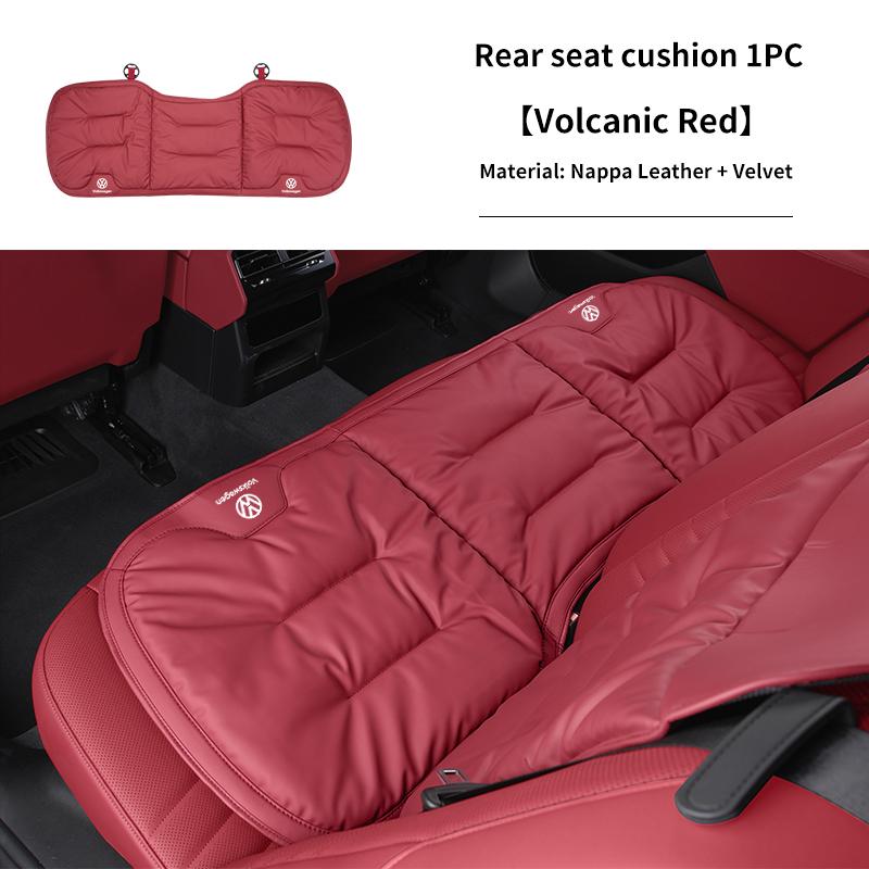 Car Seat Soft Velvet Cushion Plush Non-slip Cover Front Rear Seat Cover For Volkswagen VW Golf 4 6 7 GTI Tiguan Passat B5 B7 MK5 zf9