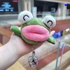 Soft Toy Animal Dolls Stuffed Animals Big Mouth Frog Doll Plush Keyring Stuffed Toys Plush Keychain