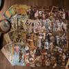 55 шт. Винтажный Декор DIY Материалы для Скрапбукинга Наклейки Бумага для Журнала Блокнота Планировщика Рукоделие