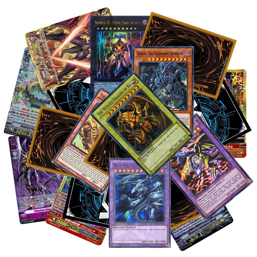 Apollo Clear Card 200 Count TCG Sleeves for Cards Cards Card Cardfight Vanguard 62 x Japanese-Made Sleeves, - Ultra-Transparent - Yu-Gi-Oh! (Yu-Gi-Oh!