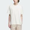 adidas Спортивная футболка с рисунком Lounge унисекс, топы Han-Jade-White IP4979