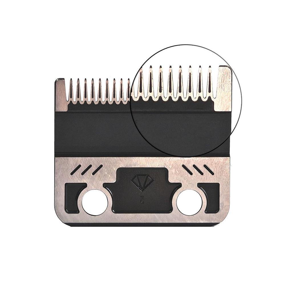 Профессиональная парикмахерская электрическая беспроводная машинка для стрижки волос лезвие BRDCLIP BRD808B процесс порошковой металлургии керамическая режущая головка