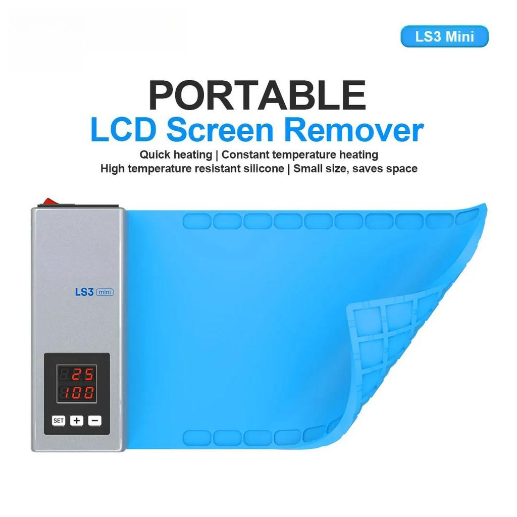 LS3-Мини LCD Экран Сепаратор Портативный Нагревательный Стол Сепарационная Подушка Инструмент для Разборки Экрана Ремонта Мобильных Телефонов и Планшетов