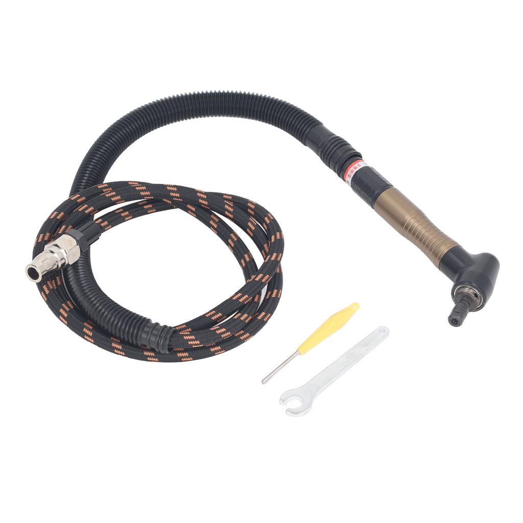   Комплект шлифовальной машины с поворотным переключателем 23500 об/мин, локтевой пневматический шлифовальный карандаш для полировки и удаления заусенцев