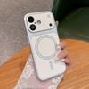 Магнитный чехол для телефона для iPhone 17 11 12 13 14 15 16 17 Pro Max Magsafe Официальная зарядка Ударопрочный защитный чехол