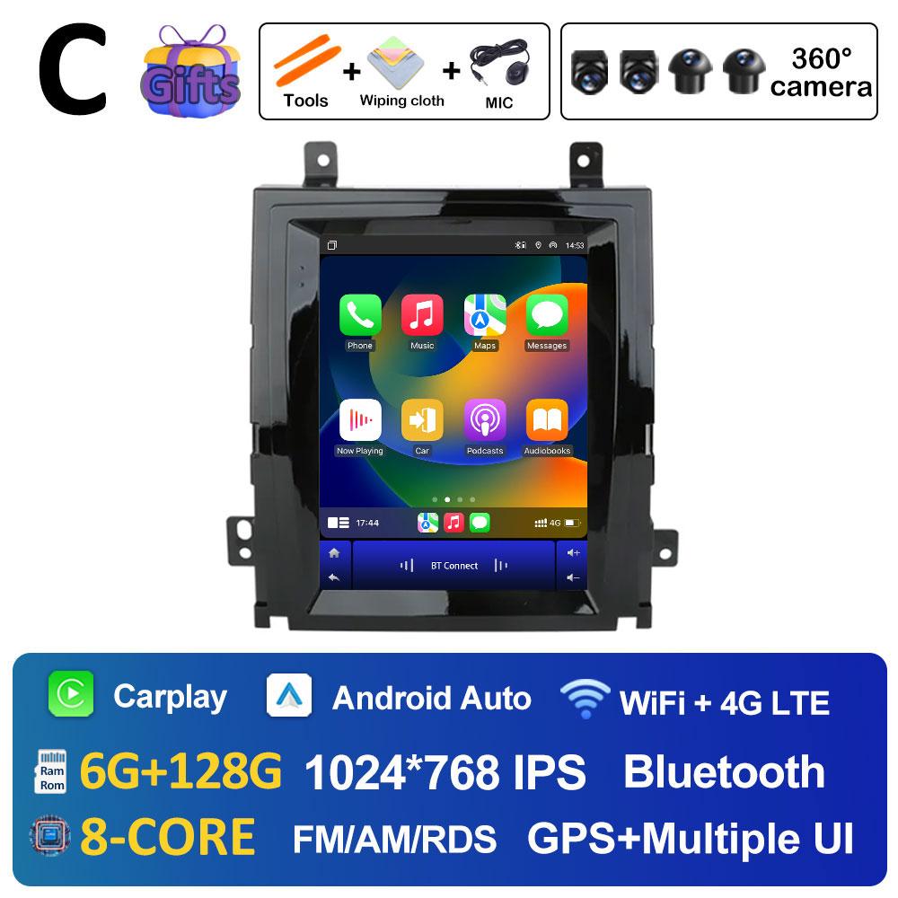 Для Cadillac Escalade 2007 2008 2009 2010 2011 2012 2013 Android Auto Беспроводной Carplay 9,7 дюймовый Сенсорный экран WIFI Аксессуары 4G