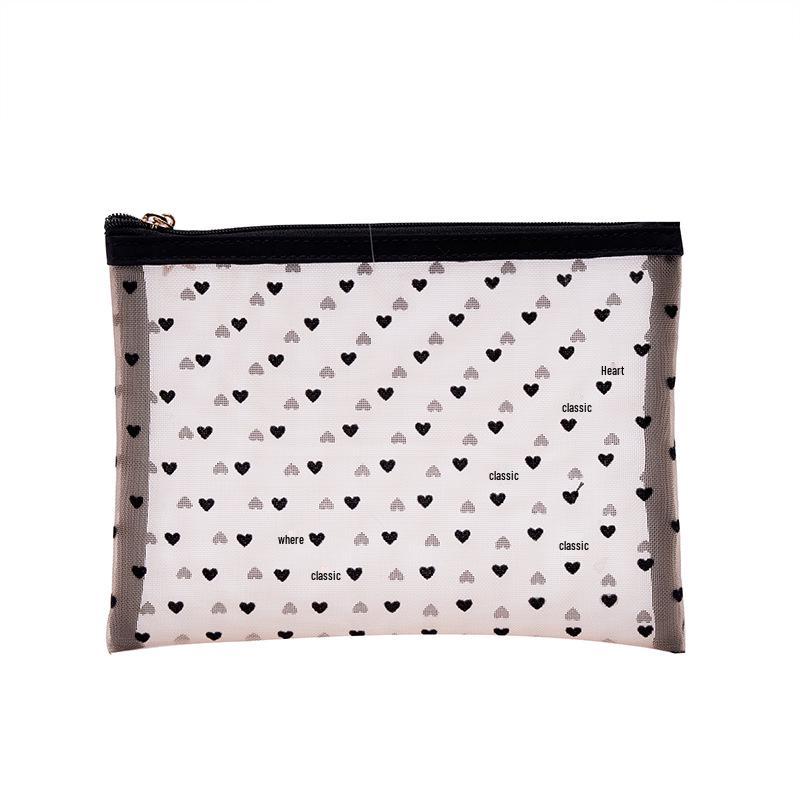 Сетчатая косметичка большой вместимости для путешествий - Портативная ручная сумка для мытья с логотипом на заказ