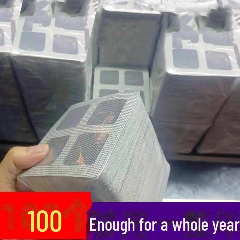 Одноразовые антиволосые наклейки на сливной фильтр для ванной и кухни