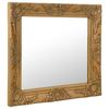 VidaXL Miroir mural style baroque 60x60 cm Doré 320333