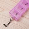 Hot Portable 7 Day Pill Box Weekly Tablet Holder Storage Container Case Travel Medicine Splitters 3 Colors Pill Case Organizer