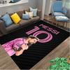 [Football Star Messi Printed Carpet] Non-slip Office Rug, Cozy Area Carprt for Living Room Use, Soft Home Sofa Chair Mat