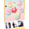 Soft Comfortable Winter Mittens for Kids Knitted Gloves Cute Cartoon Pattern Kindergarten Gloves Comfortable Wearing
