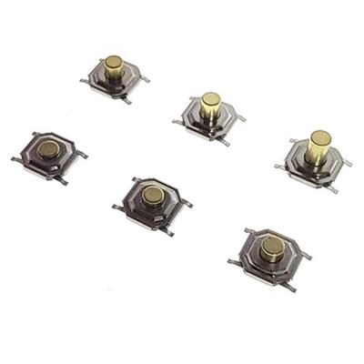 50 шт. SMD 4x4мм Тактовая кнопка с самовозвратом Микропереключатель Мини-тактовый переключатель Кнопка 4*4*1.7/2/2.3/2.5/3/3.5/4.3ММ