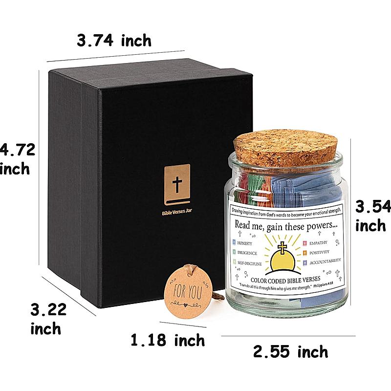 Bible Verses in a Jar Christian Gifts Pious Prayers Latest Product great for daily use perfect for gifting made with care