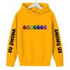 Winter Casual Versatile Items Fashion Comfortable Cartoon Small Pattern Letters Printed Children's Cute Warm Hoodie