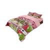 Bed Three-Piece Set 90G Polished Pillowcase Quilt Cover Christmas Sparkling Water Digital Printing Bedding