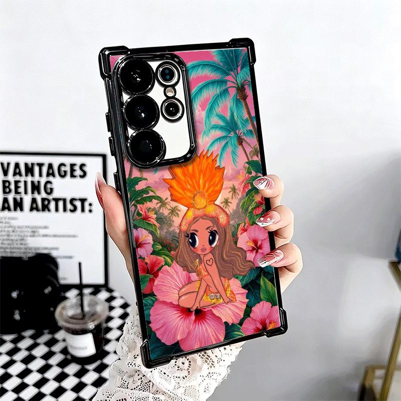 K-Karol G Tropicoqueta Soft Phone Case For Samsung Galaxy S26 Ultra S25 Edge S24 FE S23 Plus S22 S21 + S20 Plating Anti-Fall Fun