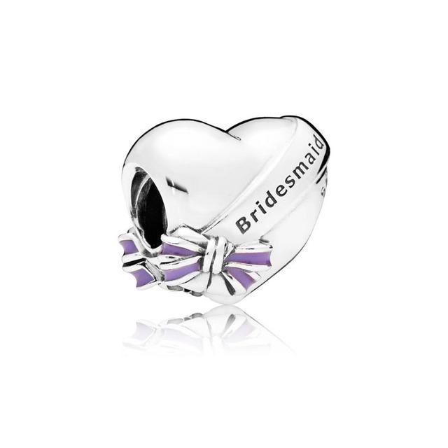 New in Flower heart landmark building Charm Beads Fit 925 Silver women Bracelet DIY Jewelry Gift
