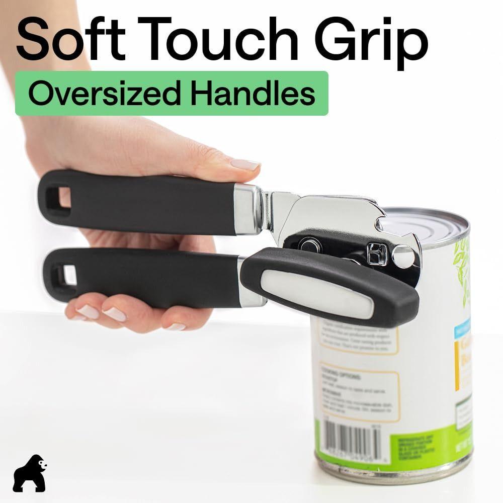 Ergonomic Jar Opener Smooth Cutting Edge Bottle Openers Manual Can Opener Kitchen Tool