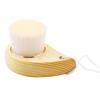 1Pc Facial Cleaning Brush With Wood Handle Manual Soft Face Massager Skin Pore Clean Brush Face Care Brush Beauty Tools