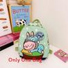 Labubu Cute Animal Cartoon Childrens Backpack With Polyester Lining For Daily Use In Preschool
