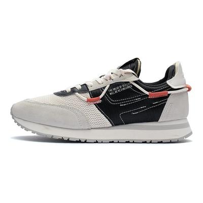 Li Ning Star Fragment удобные легкие кроссовки Rebound Low Top мужские кроссовки черные AGCR329-1