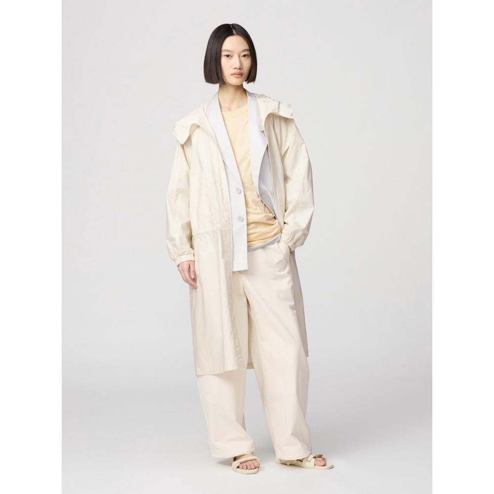 Uniqlo Пальто с капюшоном из хлопка