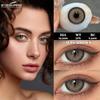 Eyeshare Новые 2 шт. цветные контактные линзы натуральные черные контактные линзы сапфировые линзы для очков коричневые контактные линзы зеленые модные линзы