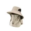 Leisure Face Covering Fishing Hat Sunscreen Mountaineering Hat New Sunshade Hat  Men's