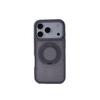 Чехол-подставка с магнитным кольцом для iPhone 17 Pro Max с покрытием, имитирующим кожу