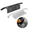 Car Auxiliary Light Bracket Aluminum Alloy Bumper License Plate Frame Holder For Truck SUV Universal Car License Plate Fram N4Q2