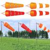 Highly Visible RipStop Windsock For Easy Wind Analysis OrangeRed 150cm