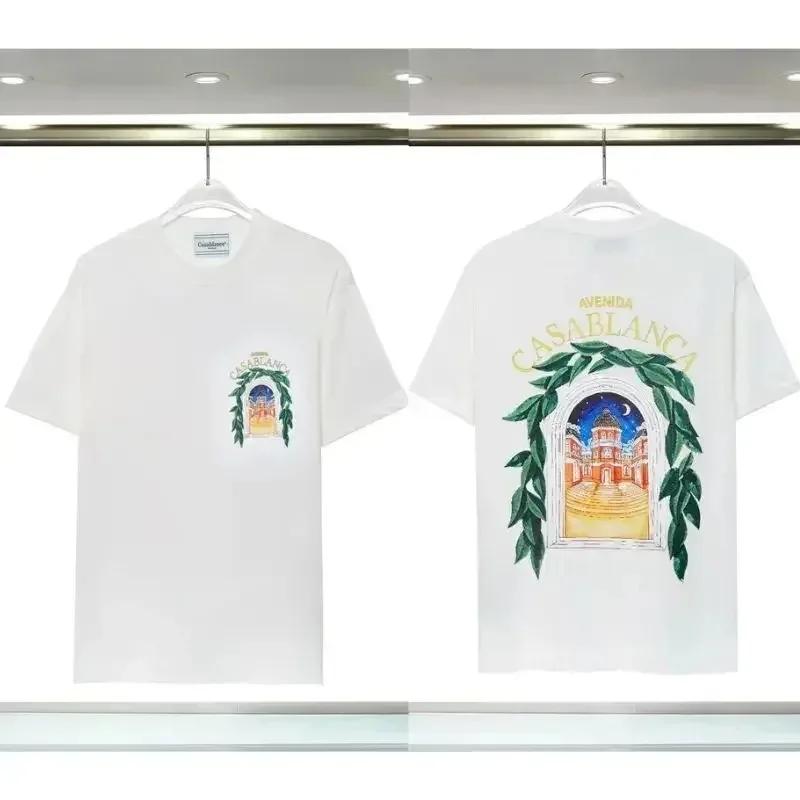 Высококачественные футболки с принтом для унисекс и женщин, рубашки с короткими рукавами из 100% хлопка, большие футболки с круглым вырезом и графикой