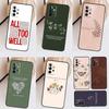 Чехол для телефона с текстом песни All Too Well для Samsung Galaxy A34 A54 A14 A13 A23 A33 A53 A73 A52 A42 A32 A22 A12 A51 A71