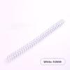 5PCS Plastic Loose-leaf  Binding Strip Diameter 16/35MM Binding Rings  Binding Supplies