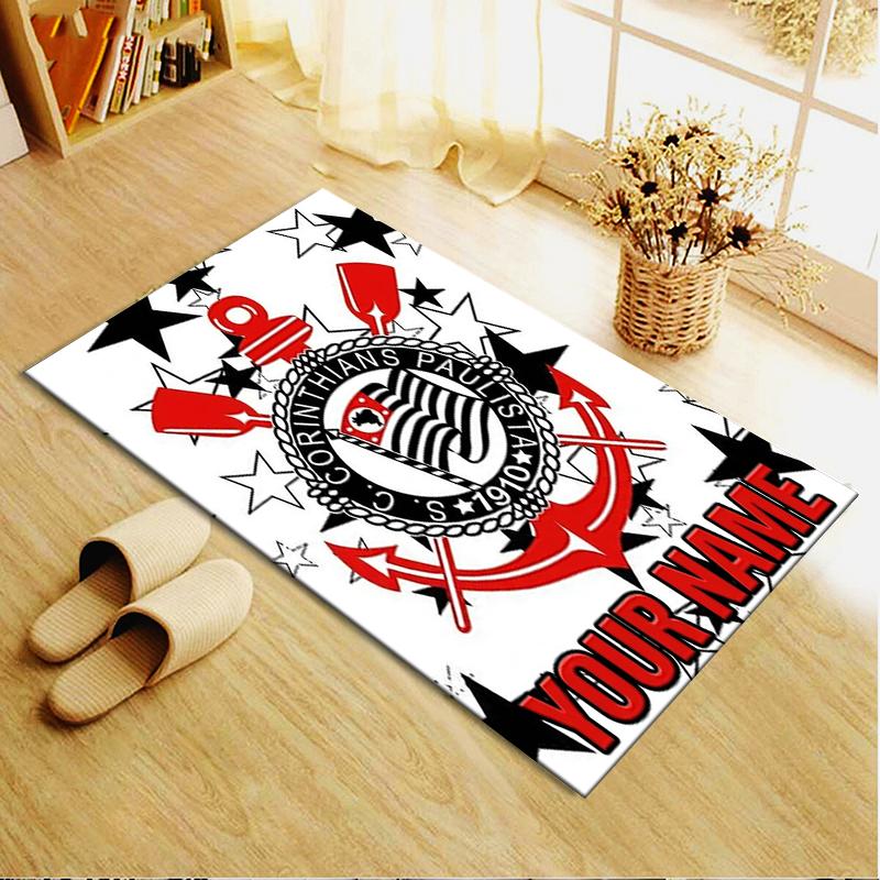 Custom Name Corinthians Carpet Rug for Living Room Bedroom Home Sofa Decoration,Kids play Non-slip Floor Mat