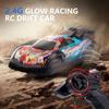 RC радиоуправляемый дрейф гоночный автомобиль модель красочная световая ручка детская электрическая игрушка радиоуправляемый автомобиль