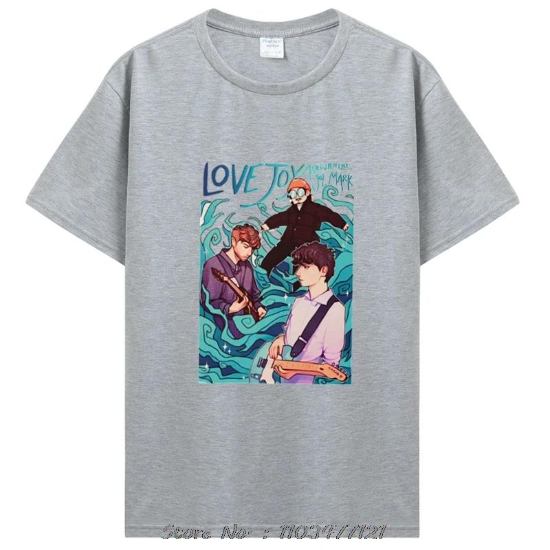 Футболка с принтом группы Lovejoy - Чехол для iPhone с фанатским артом Lovejoy - Базовая футболка музыкальной группы Мужская одежда Хлопковые графические футболки Аниме