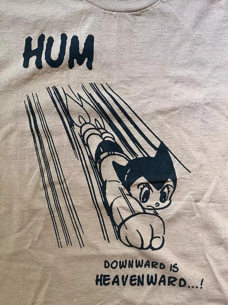 HUM band Футболка Цвета Песка 'Небо Вниз' Полный Размер S-5XL Унисекс Футболка