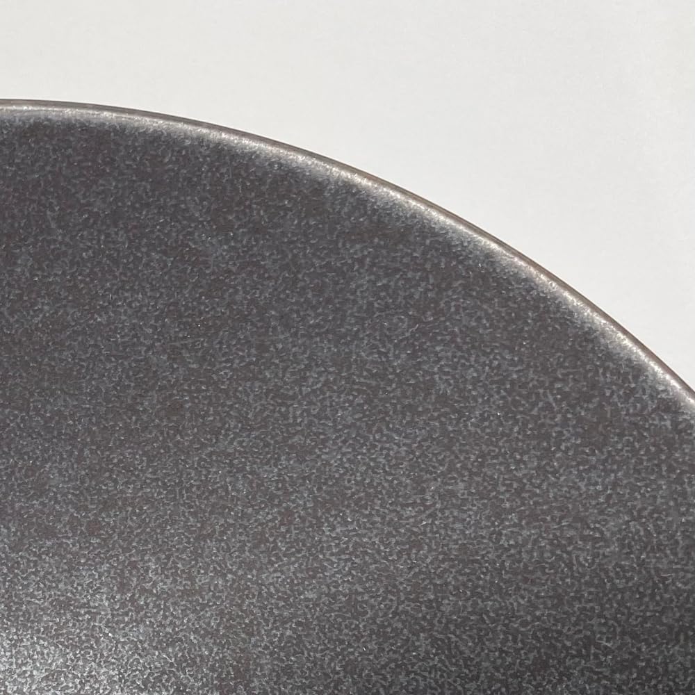 Восточная миска Черный карри Паста Суп Глубокая глубокая микроволновая печь Посудомоечная машина Сделано в Тарелка, 21 см, Ржавчина, Простая, Стильная, Тарелка, Тарелка, Тарелка, Миска, Духовка-печь,