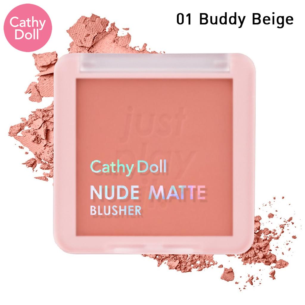 Karmart CATHY DOLL NUDE MATTE BLUSHER 6 г - Тайский косметический макияж